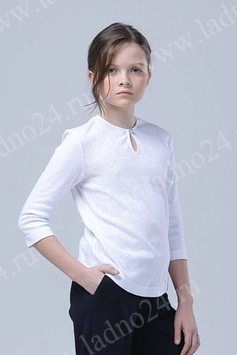 Блуза № 266 белая