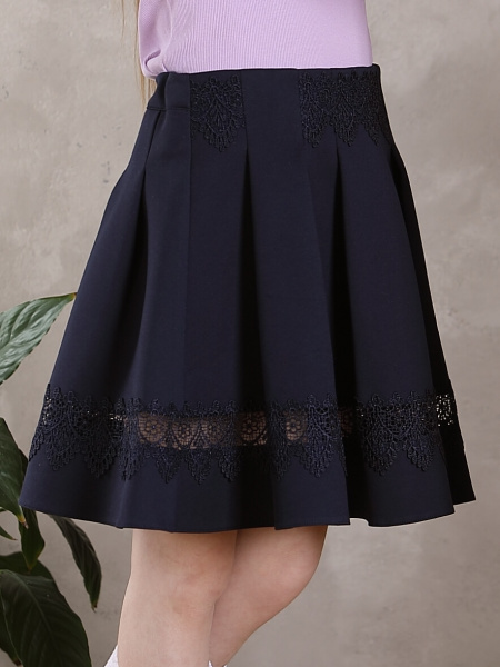 Юбка №715 темно-синий